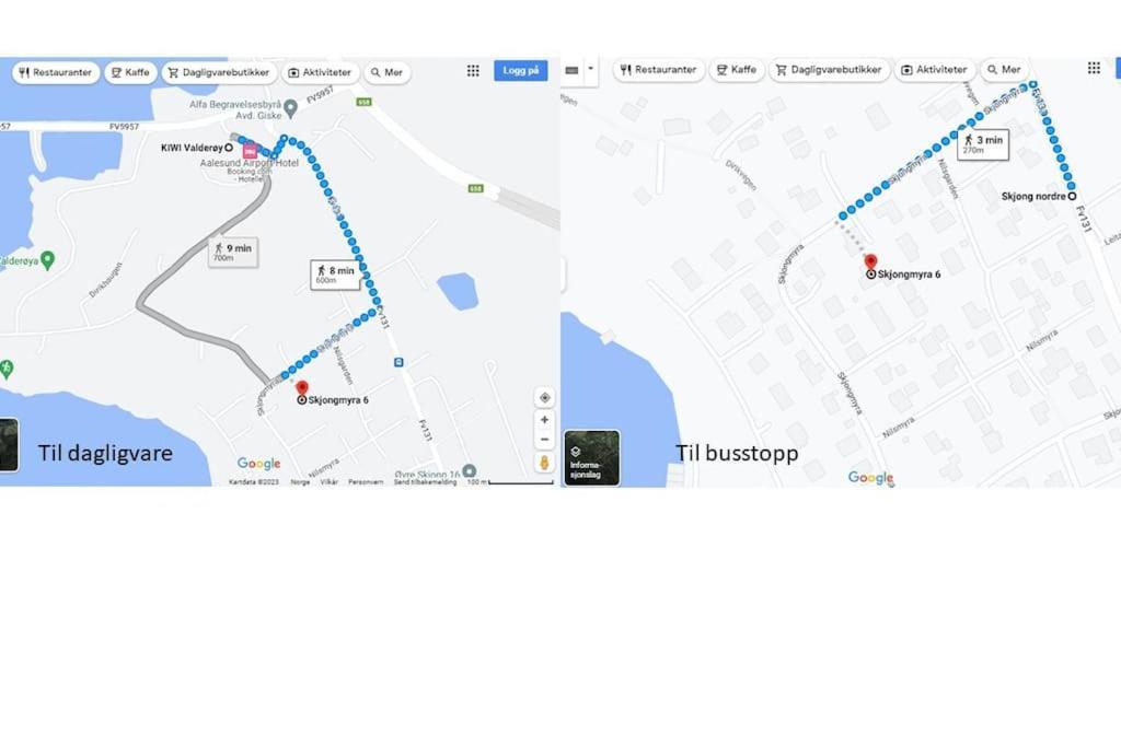 Leilighet I Enebolig Pa Valderoya Ved Alesund Ytterland المظهر الخارجي الصورة